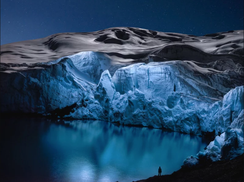 عکاسی از کوه‌های یخ
